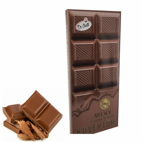 Dr Gusto Sütlü Kuvertür Eritmelik Kalıp Çikolata (200 Gr)